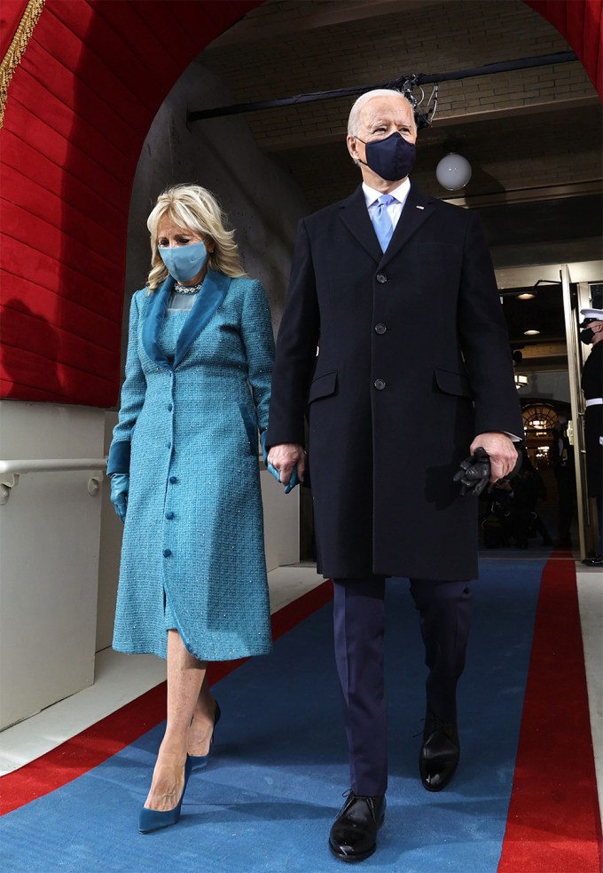 Jill Biden At The Presidential Inauguration