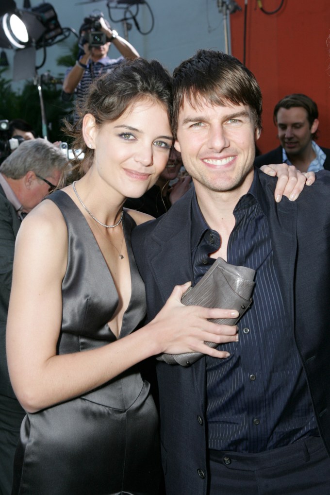 Katie Holmes & Tom Cruise in 2005