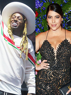 Lil Wayne and Denise Bidot
