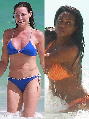 Luann de Lesseps, Kenya Moore