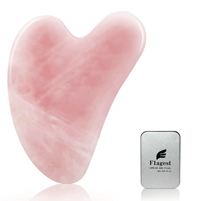 rose quartz gua sha