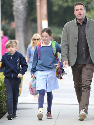 Ben Affleck and kids