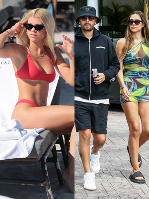 Sofia Richie Scott Disick Amelia Hamlin