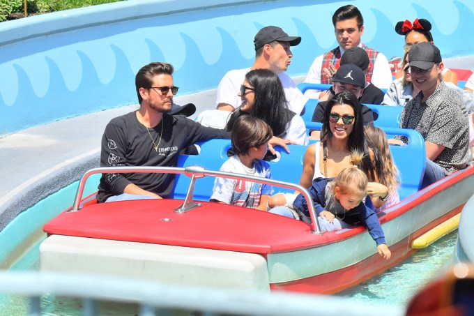 Kourtney Kardashian & Scott Disick