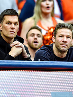 Tom Brady and Julian Edelman