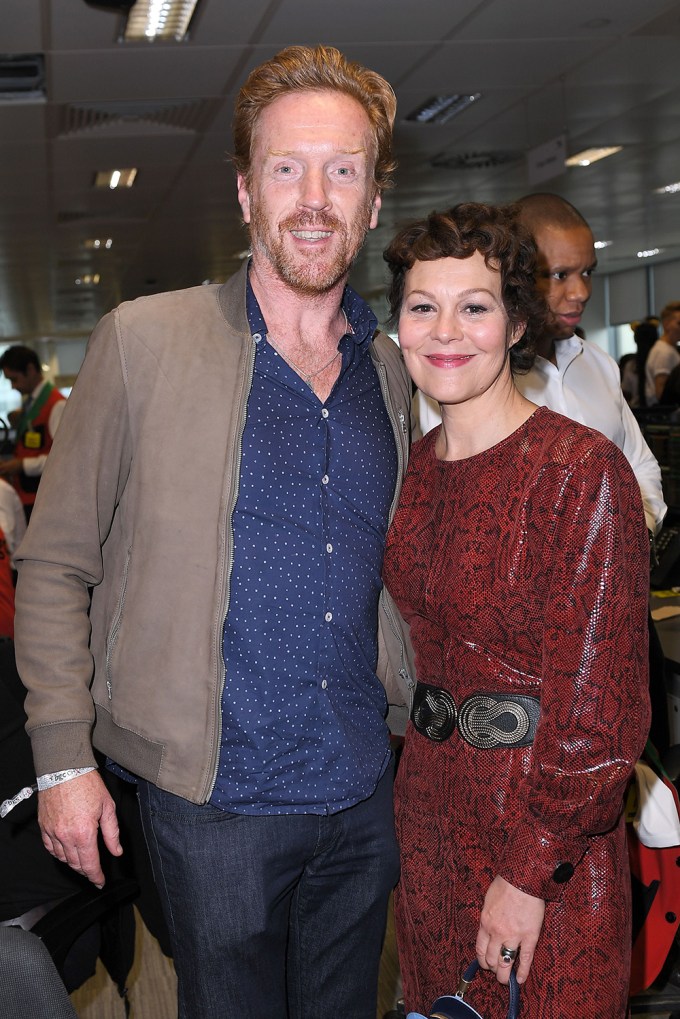 Damian Lewis & Helen McCrory On The Move