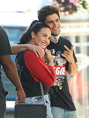 Demi Lovato and Max Ehrich