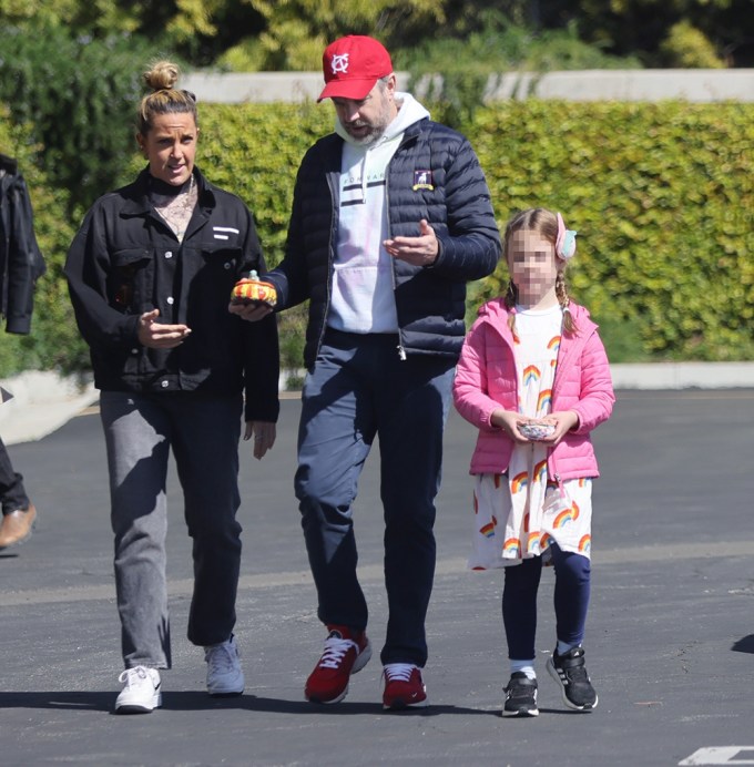 Jason Sudeikis & His Daughter, Daisy, In LA