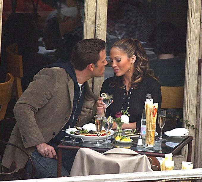 Jennifer Lopez & Ben Affleck In 2002