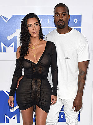 Kim Kardashian and Kanye West