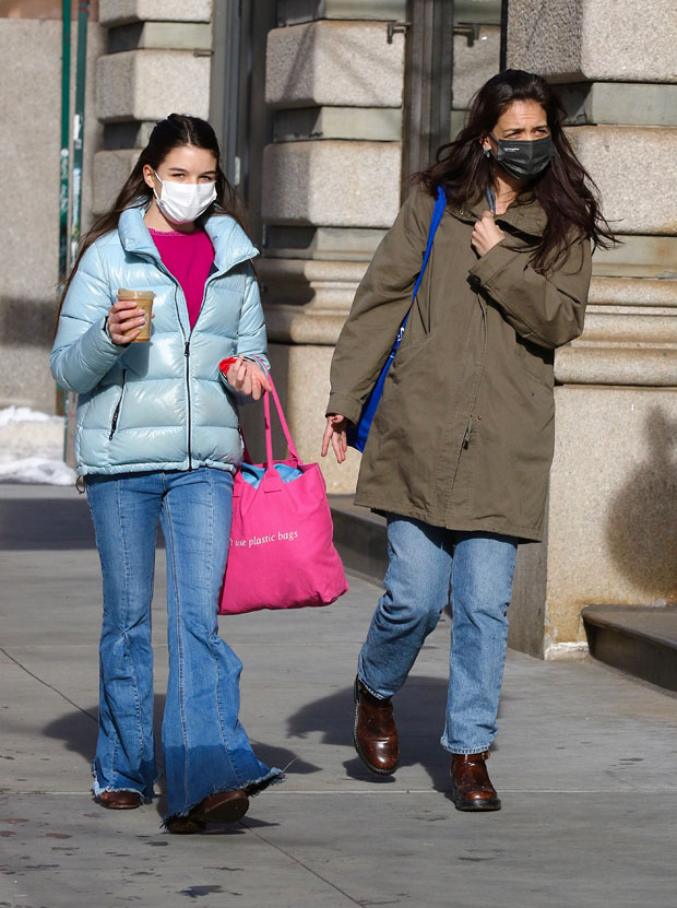 Katie Holmes and Suri Cruise