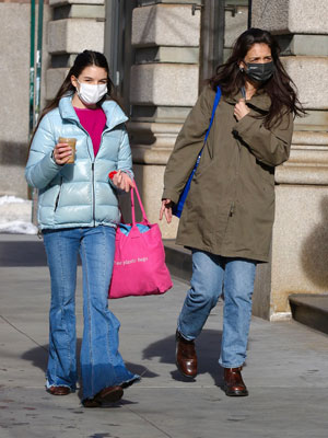Katie Holmes and Suri Cruise