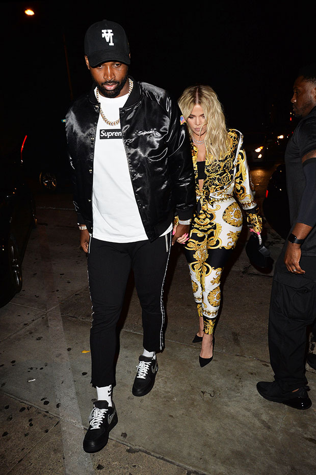 Khloe Kardashian and Tristan Thompson