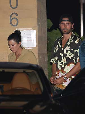 Kourtney Kardashian and Scott Disick