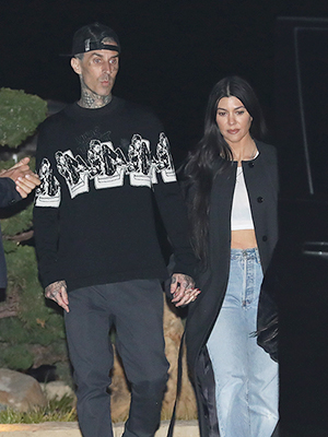 Travis Barker Kourtney Kardashian