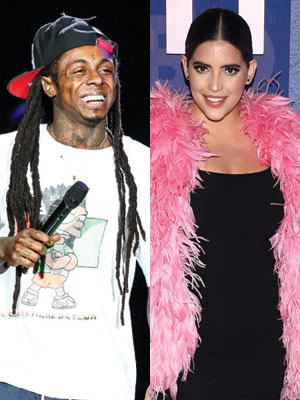 Lil Wayne and Denise Bidot