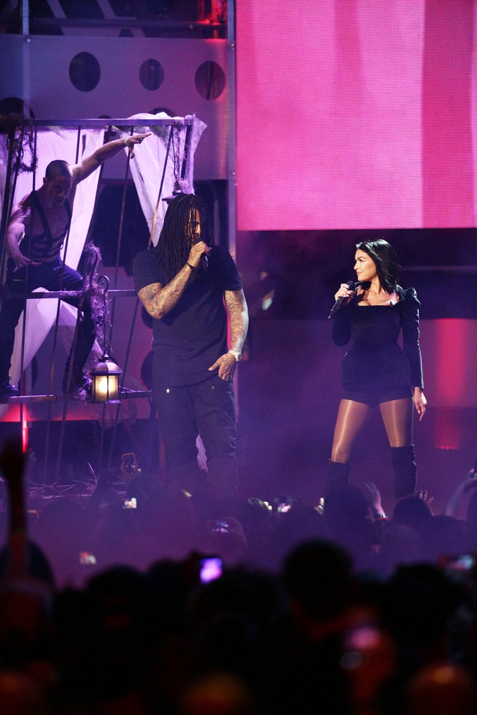 Waka Flocka Joins Mia Martina On The Stage