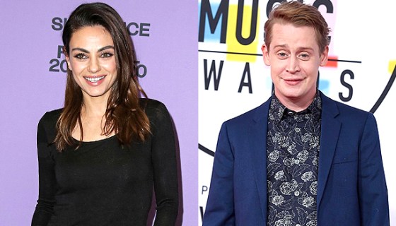 Mila Kunis and Macaulay Culkin