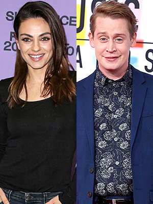 Mila Kunis and Macaulay Culkin