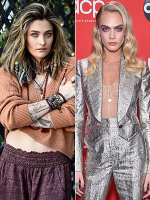 Paris Jackson and Cara Delevingne