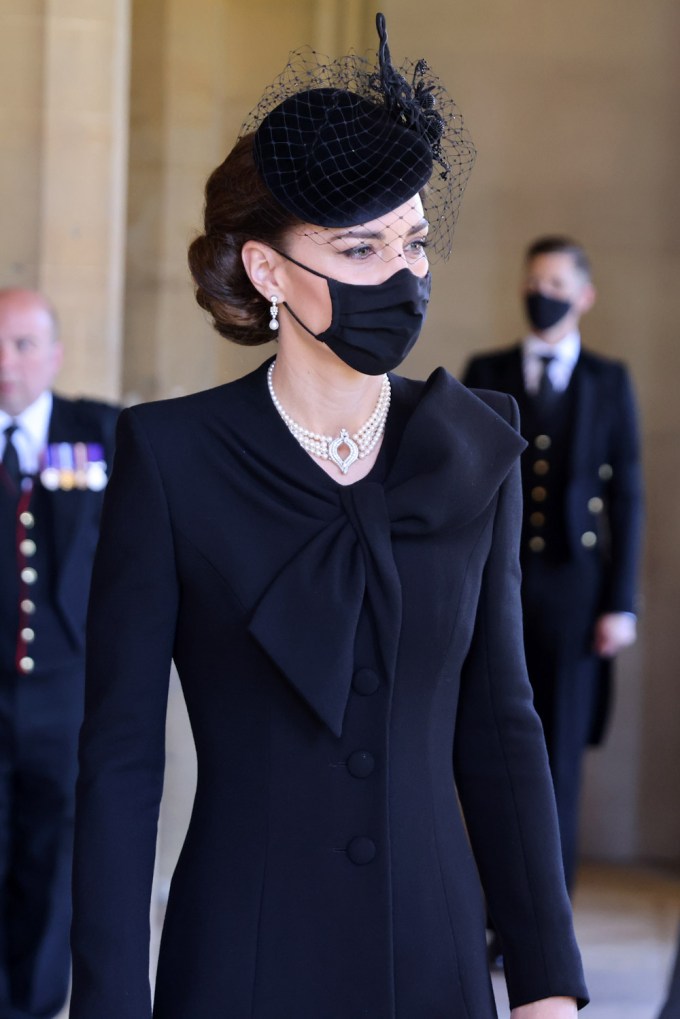 The funeral of Prince Philip, Duke of Edinburgh, State Entrance, Windsor Castle, Berkshire, UK – 17 Apr 2021