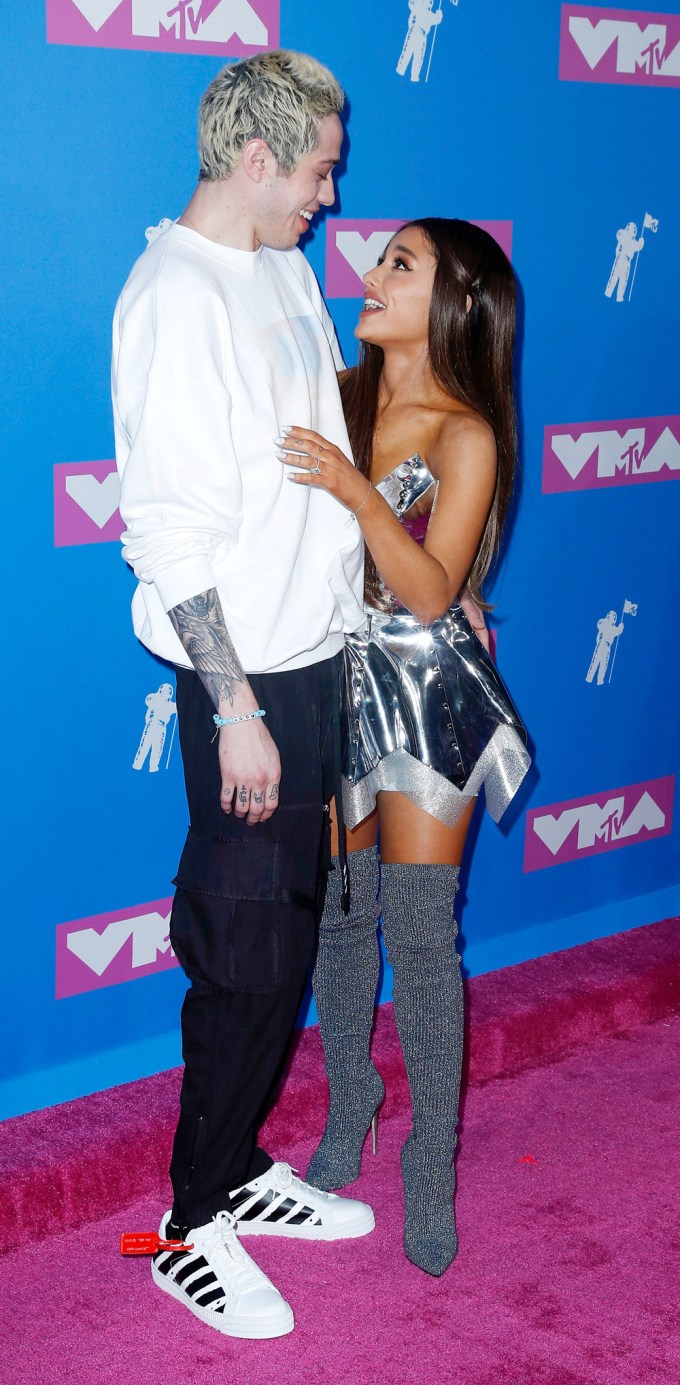 Ariana Grande and Pete Davidson