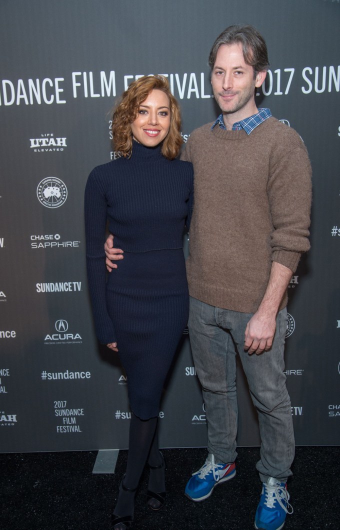 Aubrey Plaza & Jeff Baena At ‘The Little Hours’ Premiere