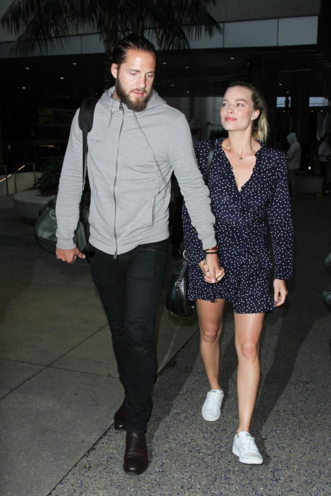 Margot Robbie & Tom Ackerley