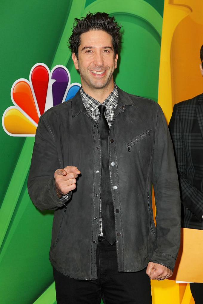 David Schwimmer at NBC Upfront