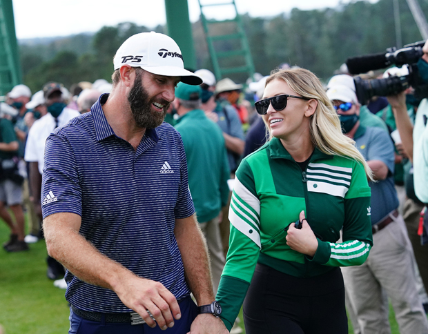 Dustin Johnson and Paulina Gretzky