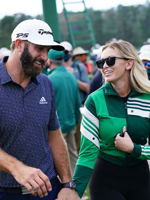 Dustin Johnson and Paulina Gretzky