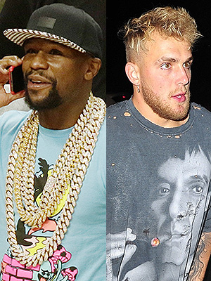 Floyd Mayweather, Jake Paul