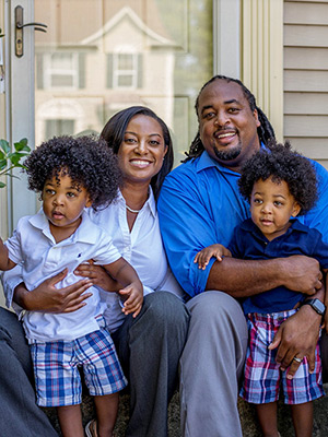 Jennifer Carroll Foy & her family
