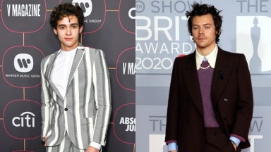 Joshua Bassett and Harry Styles