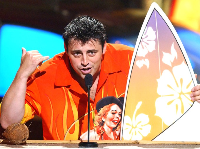 Matt LeBlanc at 2002 Teen Choice Awards