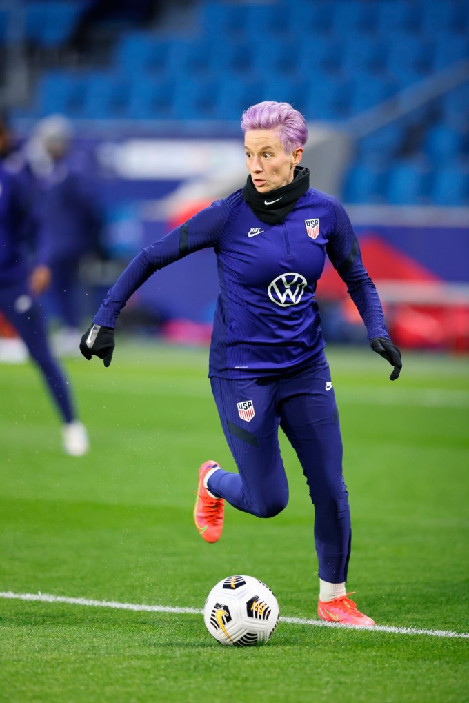 Megan Rapinoe in Action