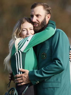 Paulina Gretzky and Dustin Johnson