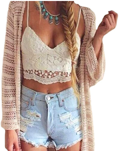 Romacci crochet crop top