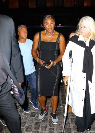 New York, NY  - Serena Williams arrives for dinner with a friend at Pasti's after doing the Jimmy Fallon Show during fashion week.

Pictured: Serena Williams

BACKGRID USA 13 SEPTEMBER 2022 

BYLINE MUST READ: Fernando Ramales / BACKGRID

USA: +1 310 798 9111 / usasales@backgrid.com

UK: +44 208 344 2007 / uksales@backgrid.com

*UK Clients - Pictures Containing Children
Please Pixelate Face Prior To Publication*