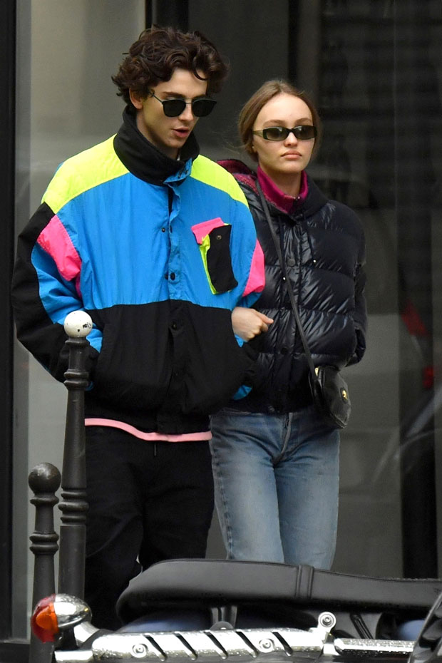 Timothee Chalamet, Lily Rose Depp