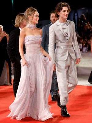 Timothee Chalamet, Lily Rose Depp