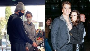 Aaron Rodgers, Shailene Woodley, Miles Teller, Keleigh Teller