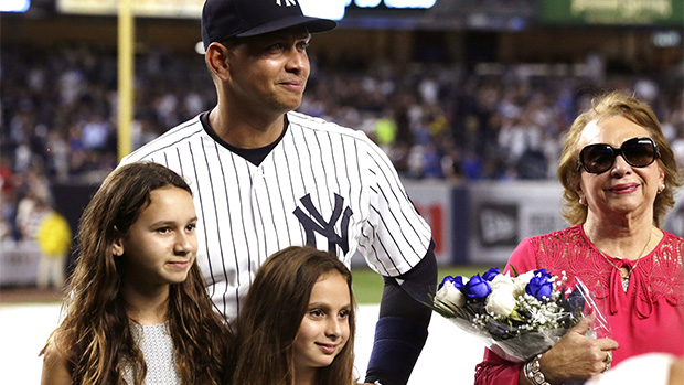 Alex Rodriguez and daughters