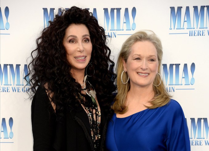 Cher At ‘Mamma Mia! Here We Go Again’ London Premiere