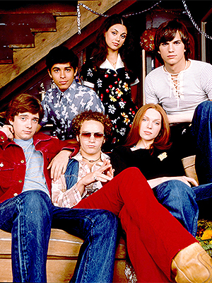 Topher Grace, Wilmer Valderrama, Mila Kunis, Ashton Kutcher, Laura Prepon, Danny Masterson