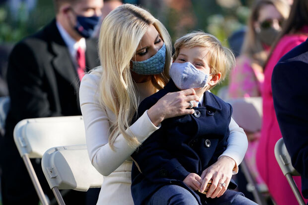 Ivanka Trump and son Theo