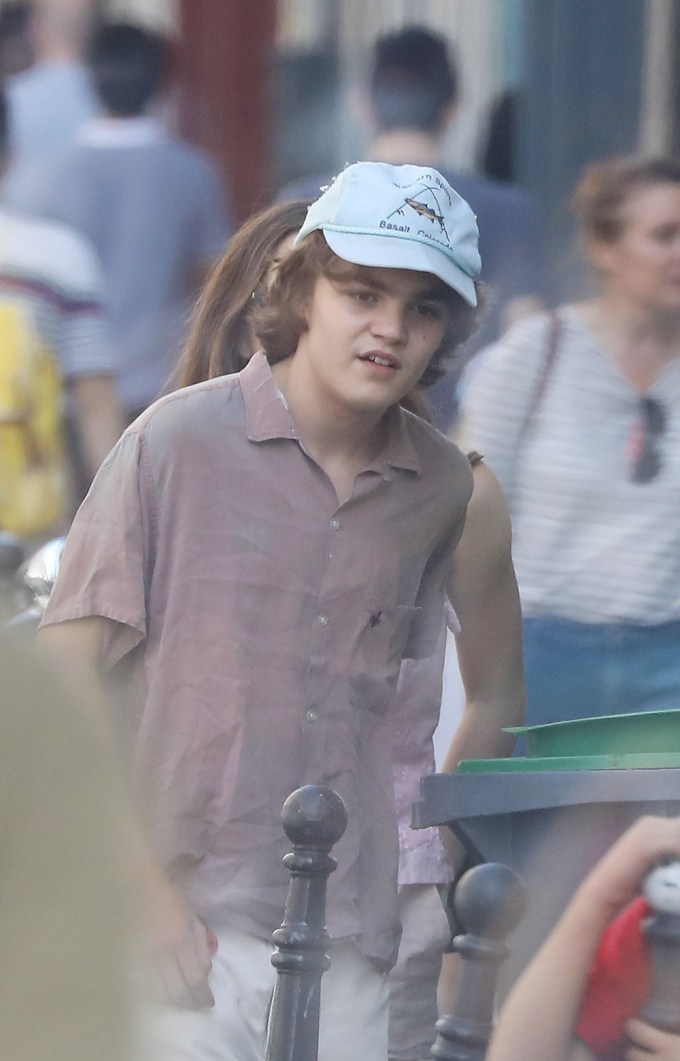 Jack Depp in Paris