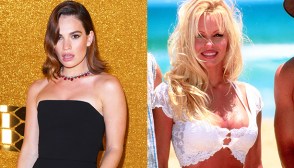 Lily James Pamela Anderson