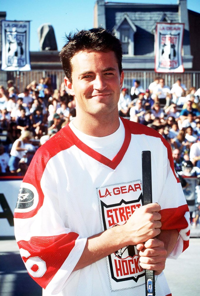 Matthew Perry at Street Hockey Jam