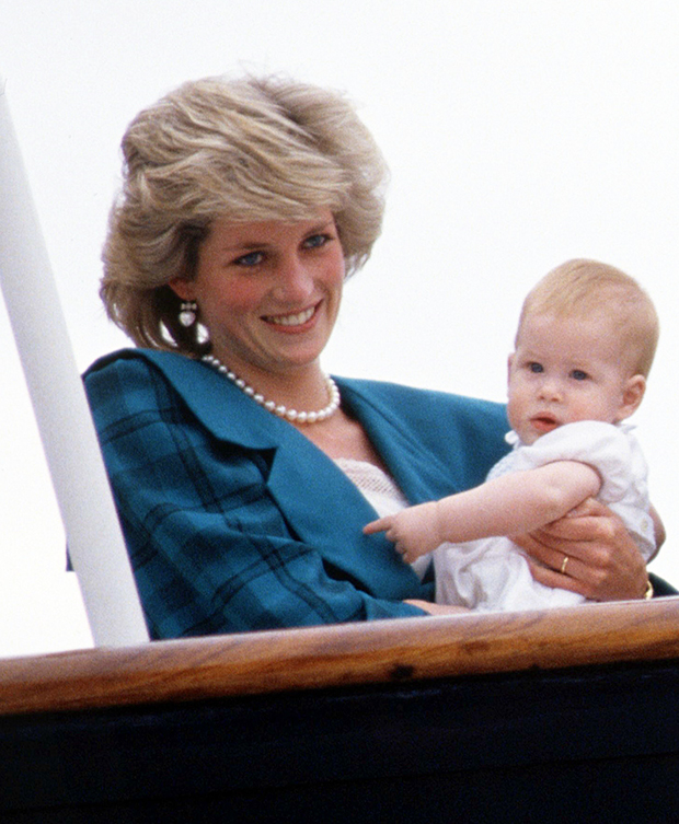 Princess Diana and Prince Harry